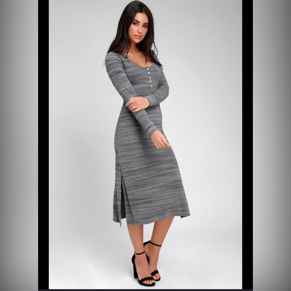 ❤️O’Neill Thermal Midi Dress, Perfect for layering!